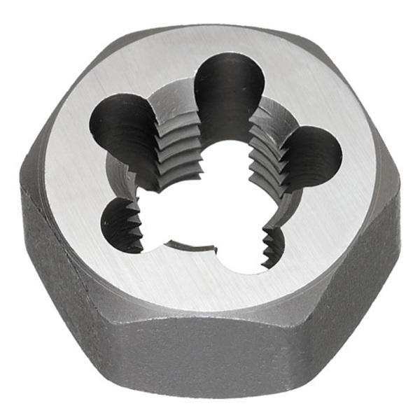 Kodiak Cutting Tools 1-1/8"-12 Die Hex Rethreading Carbon Steel 5471301